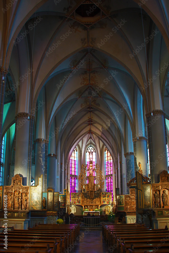 Die spätgotische Hallenkirche St. Nicolai in Kalkar