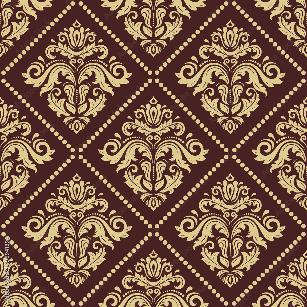 Seamless Oriental Vector Background