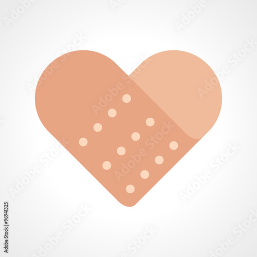 Heart Shape Band Aid