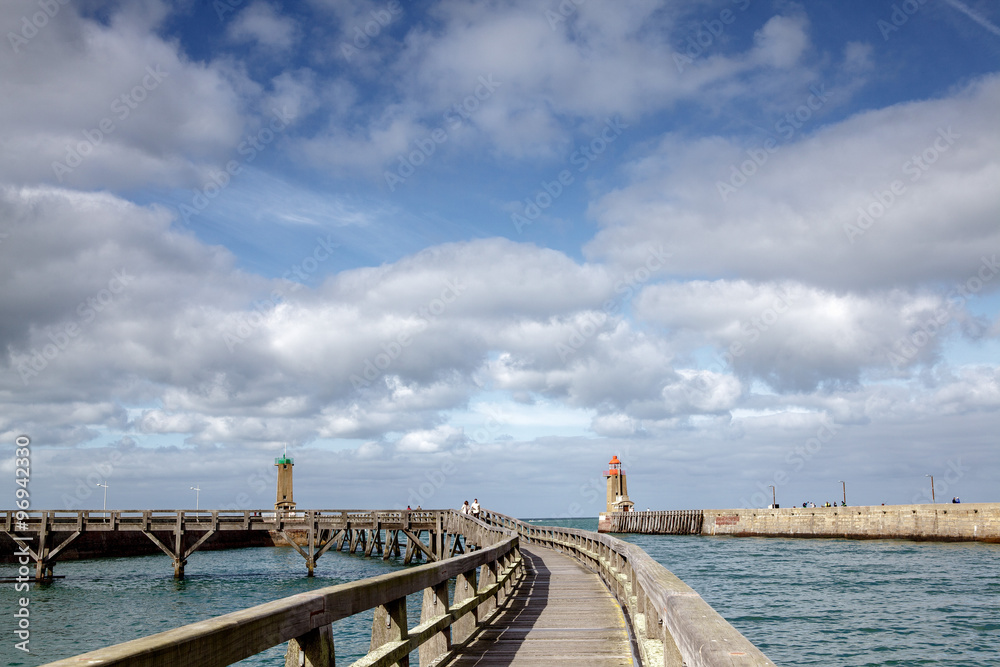 Lighthouse at Fecamp Normandy