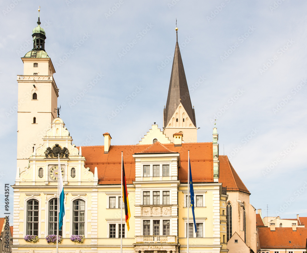 Fototapeta premium Old town hall of Ingolstadt