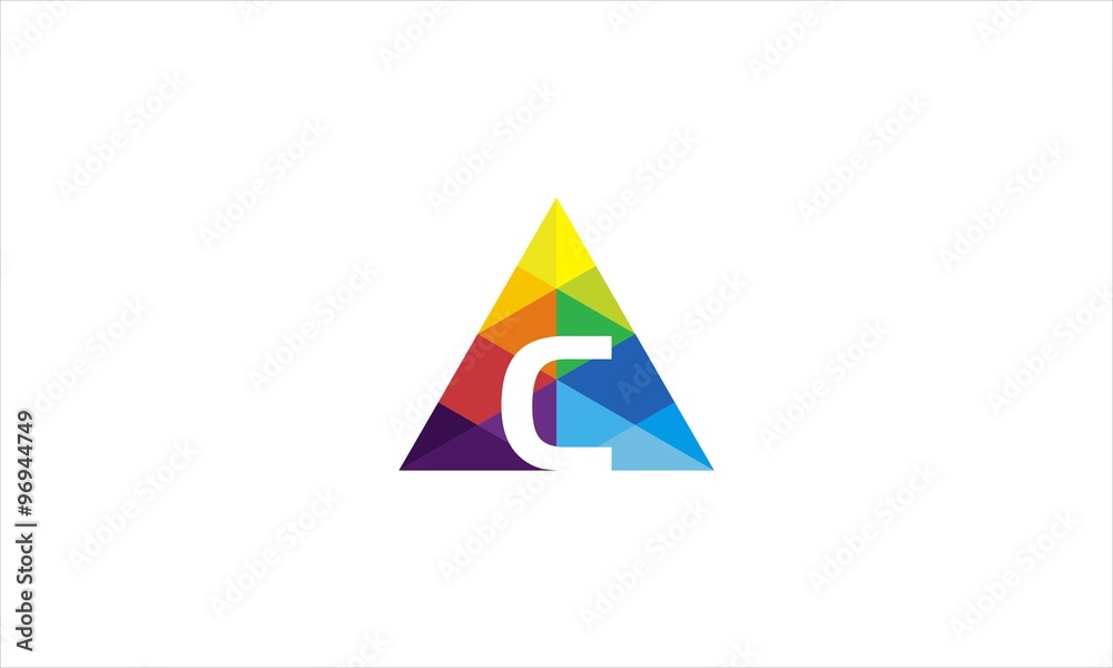 Letter C Triangel Letter C Triangel