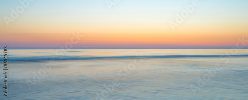 Sunset at sea in summer  © Naj
