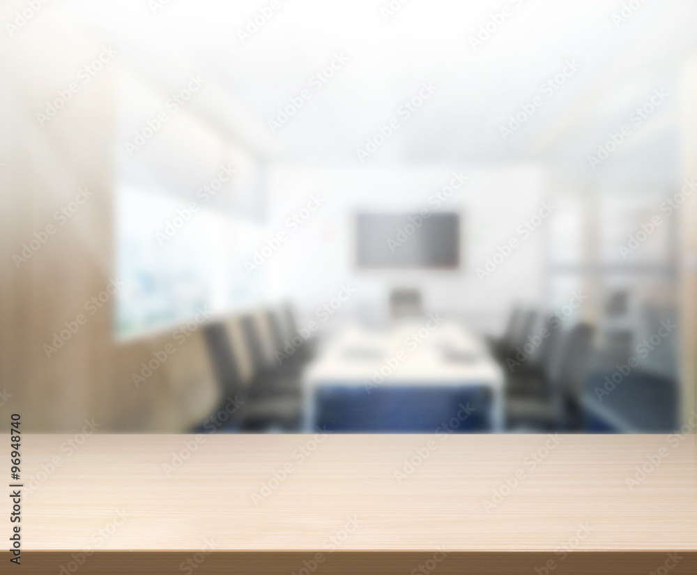 Table Top And Blur Office of Background Table Top And Blur Office of Background