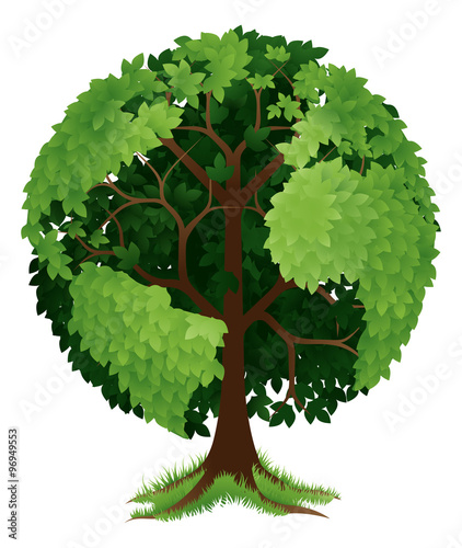 Tree Earth Globe