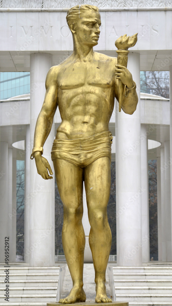 Obraz premium Monuments from Project Skopje 2014,in skopje, macedonia
