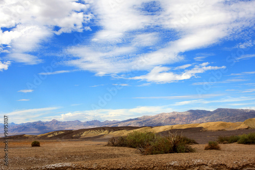 View of Death Valley National Park  USA