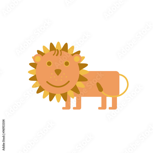 cheerful lion