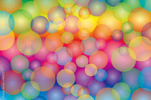 #Background #wallpaper #Vector #Illustration #design #free #free_size #charge_free #colorful #color rainbow,show business,entertainment,party,image 背景素材壁紙,虹彩,虹色,レインボーカラー,七色,カラフル,円,球,幻想的,夢,ファンタジー,にじ,