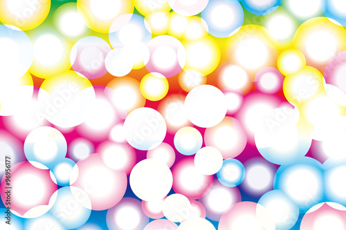 #Background #wallpaper #Vector #Illustration #design #free #free_size #charge_free #colorful #color rainbow,show business,entertainment,party,image 背景素材壁紙,虹彩,虹色,レインボーカラー,七色,カラフル,円,球,幻想的,夢,ファンタジー,にじ,