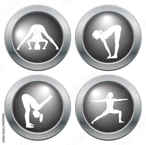 Yoga Icon Set 5