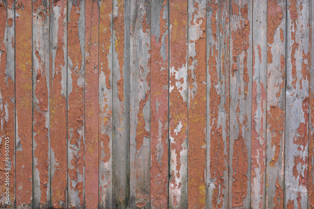 old red wooden fence 2-271115