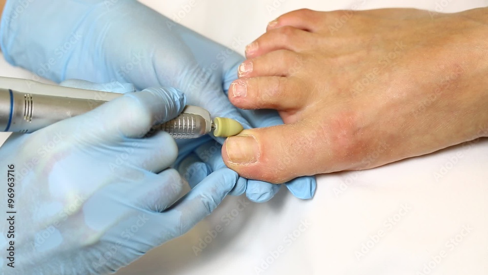 process of pedicure at beauty salon process of pedicure at beauty salon