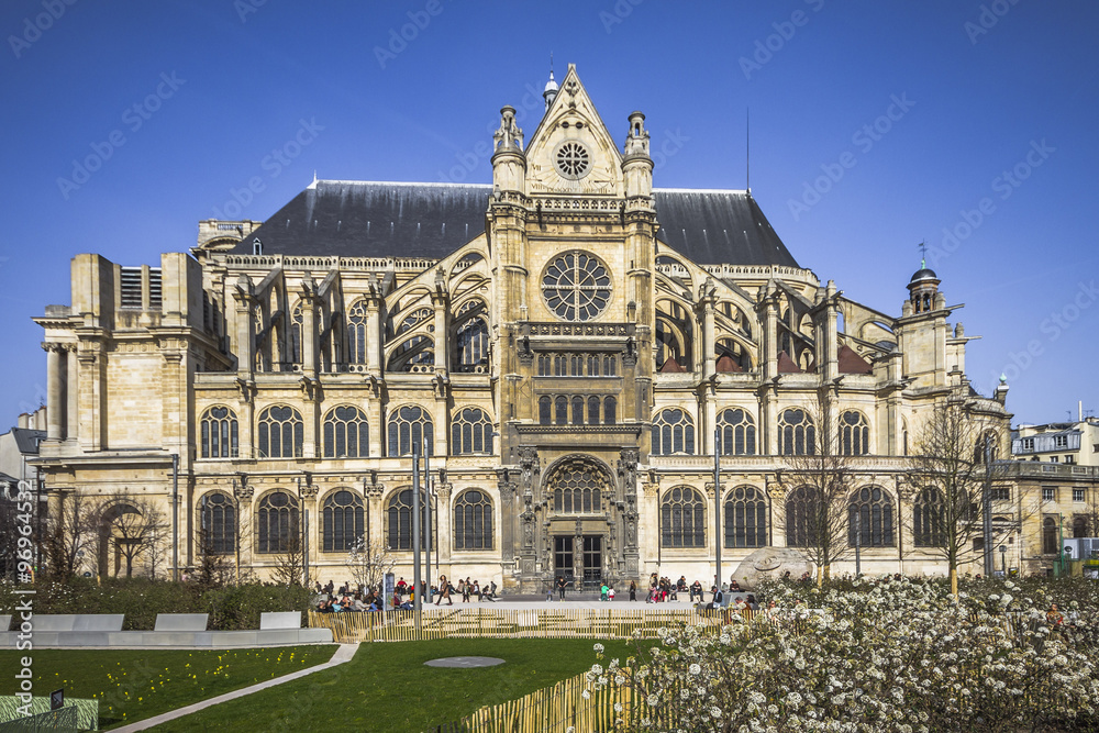 Nice church in the center of Paris