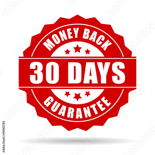 30 days money back guarantee icon