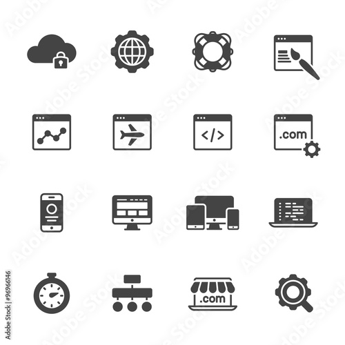 Website Development Icons
