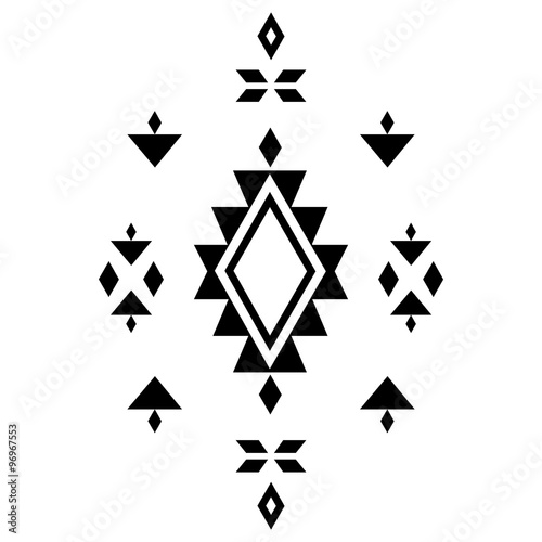 Vector Tribal elements, ethnic collection.