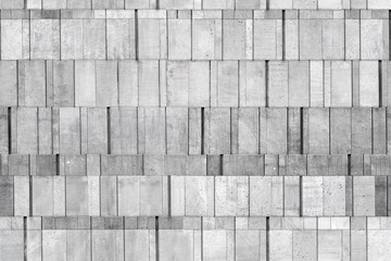 Acrylglasbilder Steinmauer-Texturmuster Graue Betonwand im Industrielook  © evannovostro
