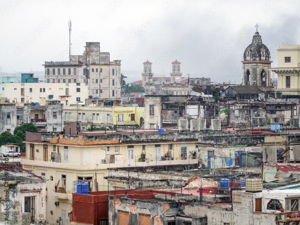 aerial view of Havana
