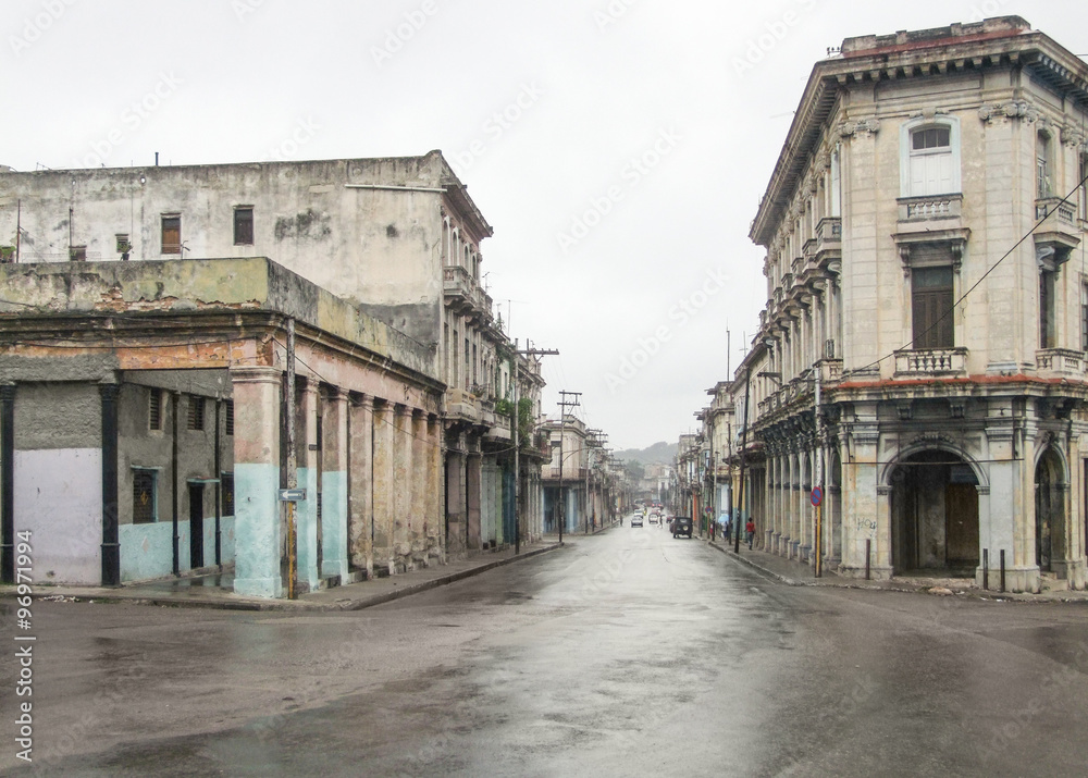 street scenery in Havana