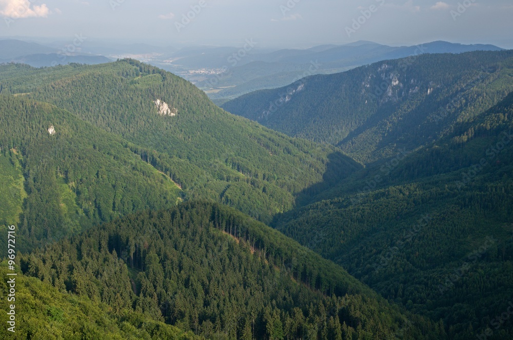 Hrdzava valley at Muran plateau, Central Slovakia, Europe