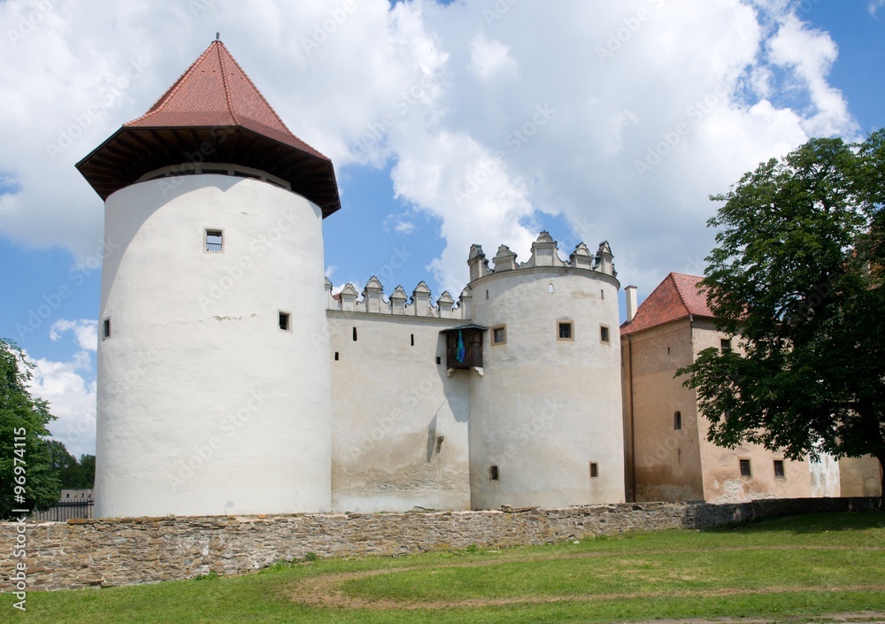 Castle in town Kezmarok, northern Slovakia