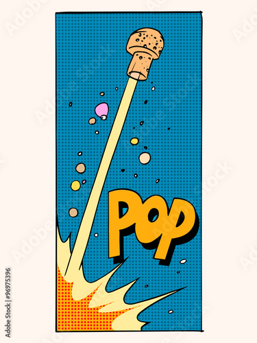 pop open the champagne cork holiday celebration
