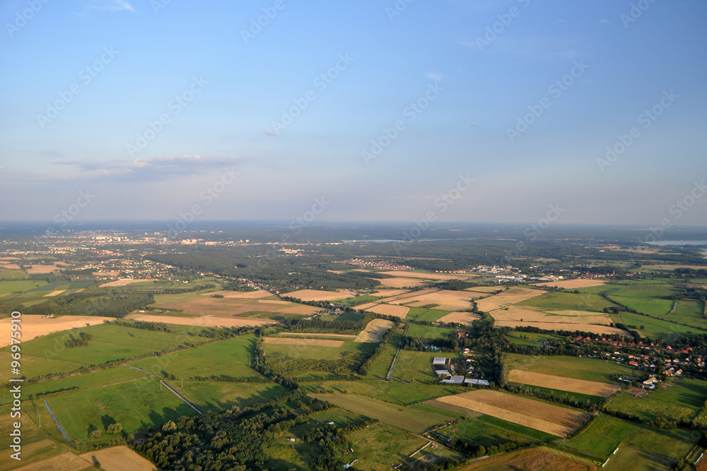 Luftaufnahme aus Brandenburg, Deutschland