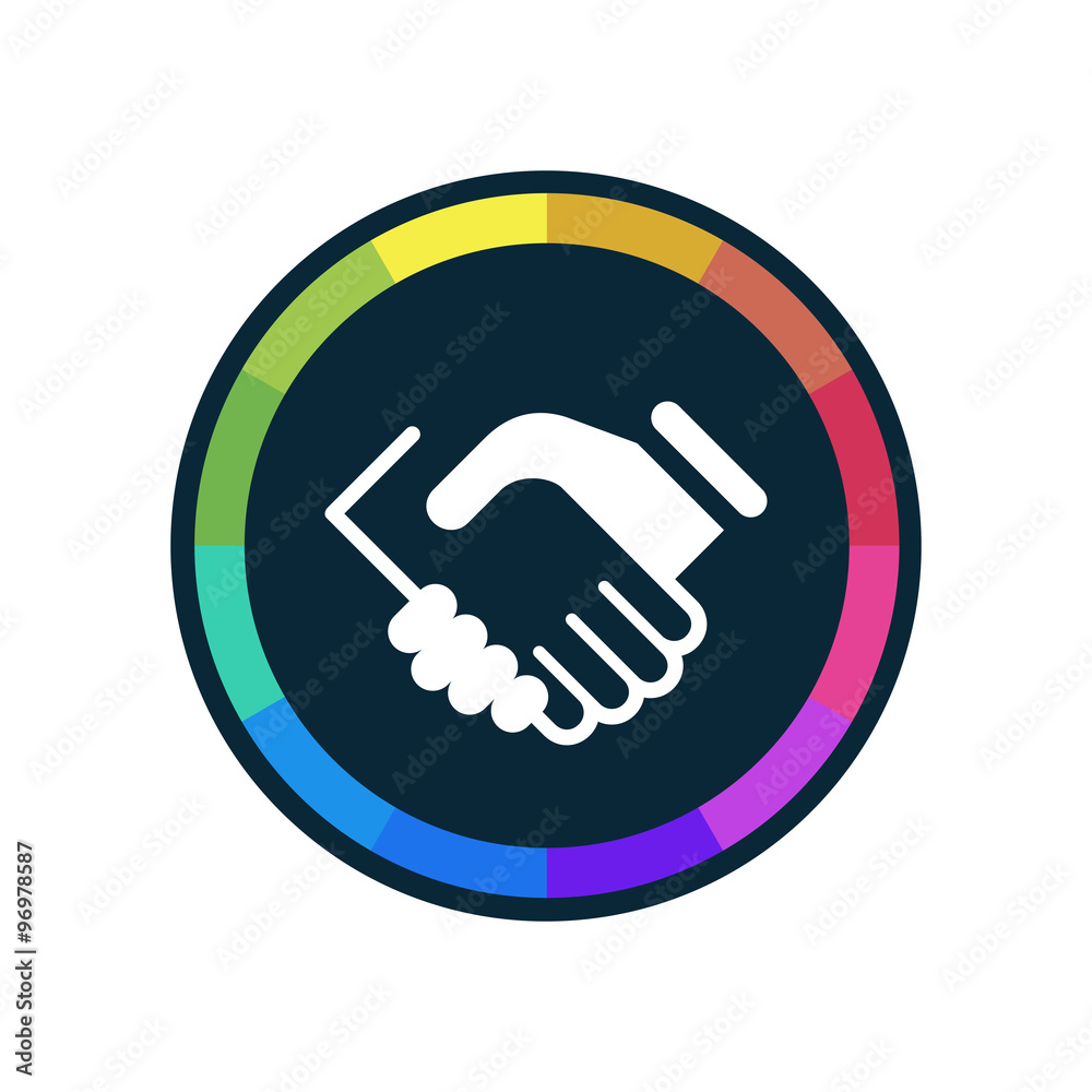 Colorful Web-Button Colorful Web-Button