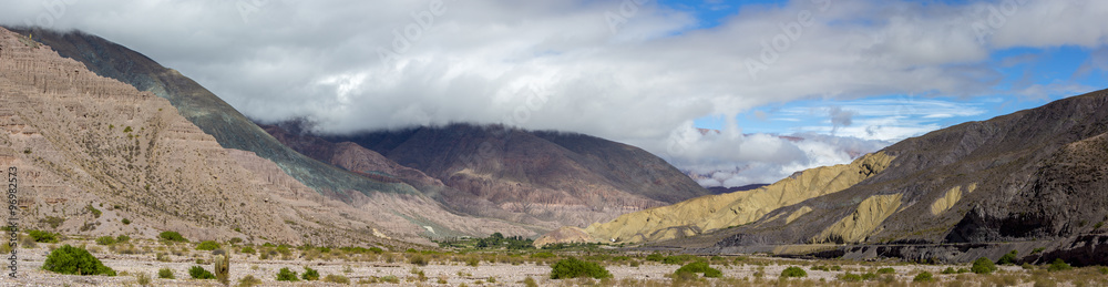 Fototapeta premium Seven Color Mountains in Purmamarca, Argentina
