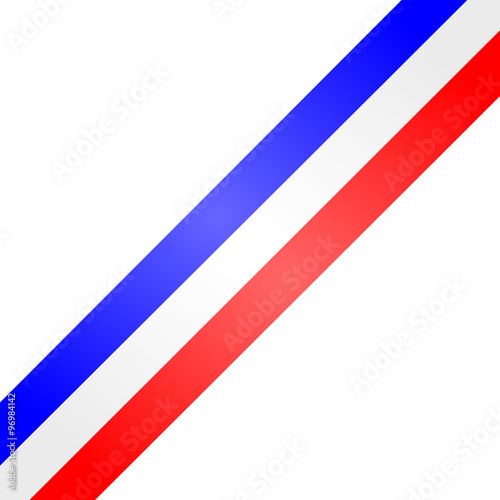 Ruban tricolor