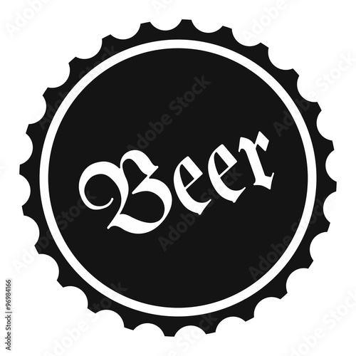 Beer simple icon
