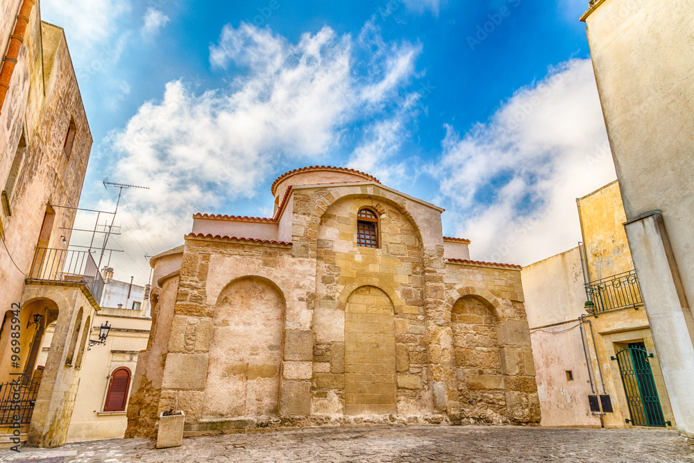 Church of Saint Peter in historic center of Otranto