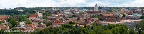Panorama of old Vilnius from the Castle Hill, Lithuania © Alexey Antipov