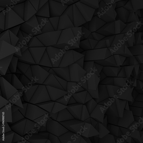 Black triangles backdrop