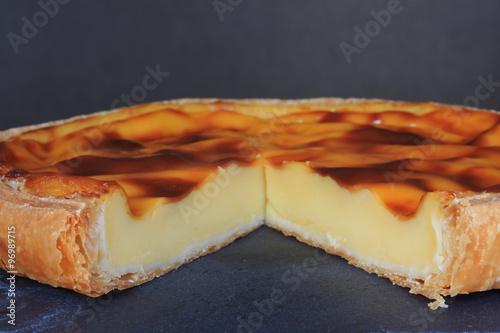 Photos Part de flan pâtissier