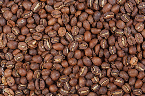 Foto Texture of  Ethiopia Yirgacheffe (gourmet coffee).