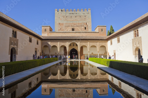 Alhambra, Granada,Myrtenhof photo