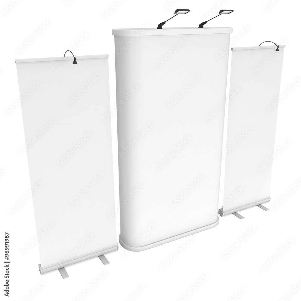 Roll Up and Pop Up Banner Stands