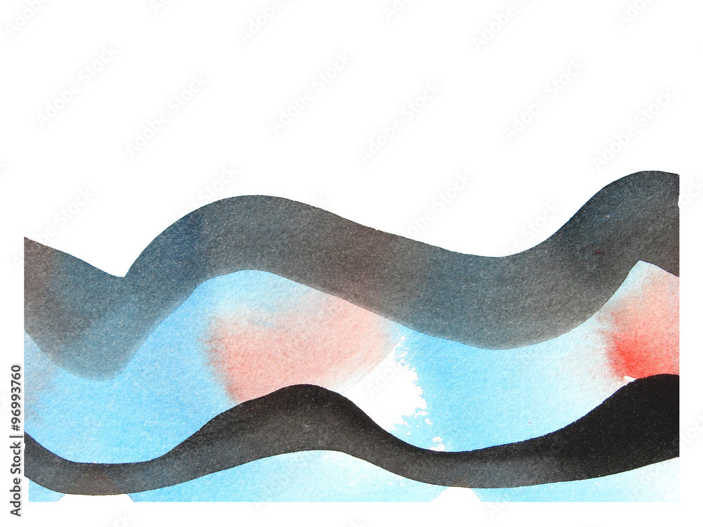 Obraz premium abstract watercolor background design