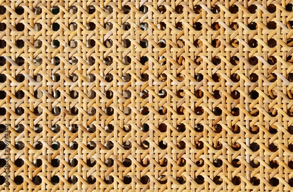 Fototapeta premium Background rattan woven