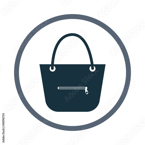 Ladies handbag icon