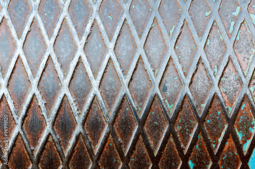 Old rusty metal grunge back...