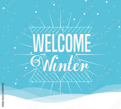 welcome winter design 