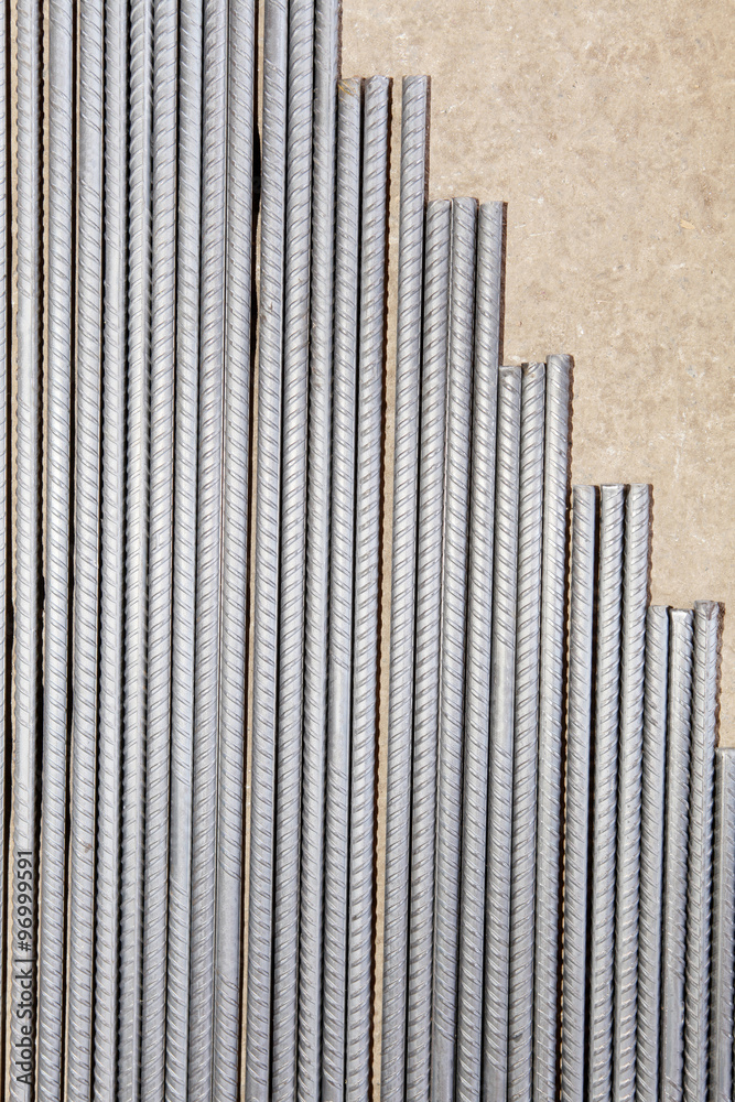Obraz premium steel rebar