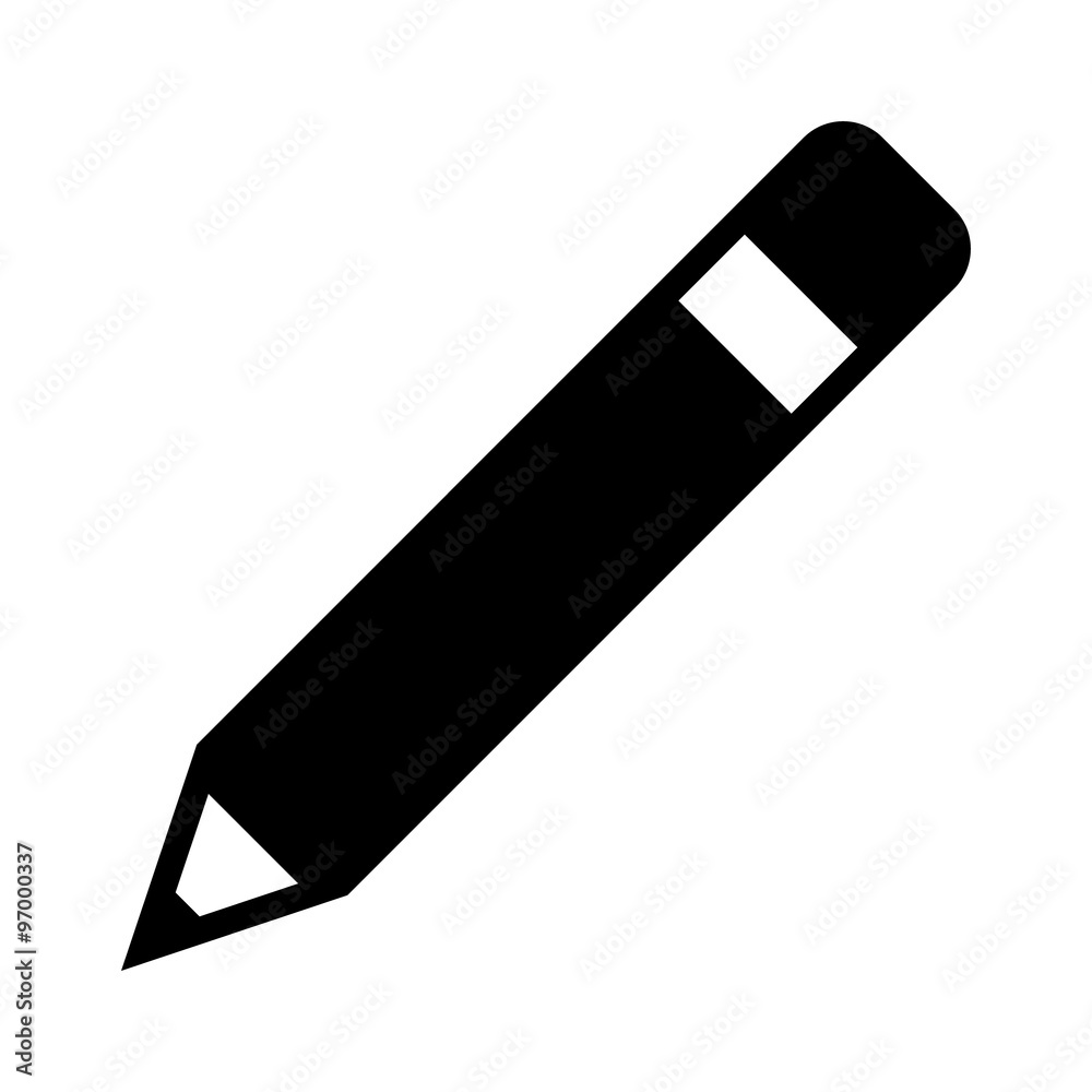 pencil, write or compose flat icon for apps and websites pencil, write or compose flat icon for apps and websites