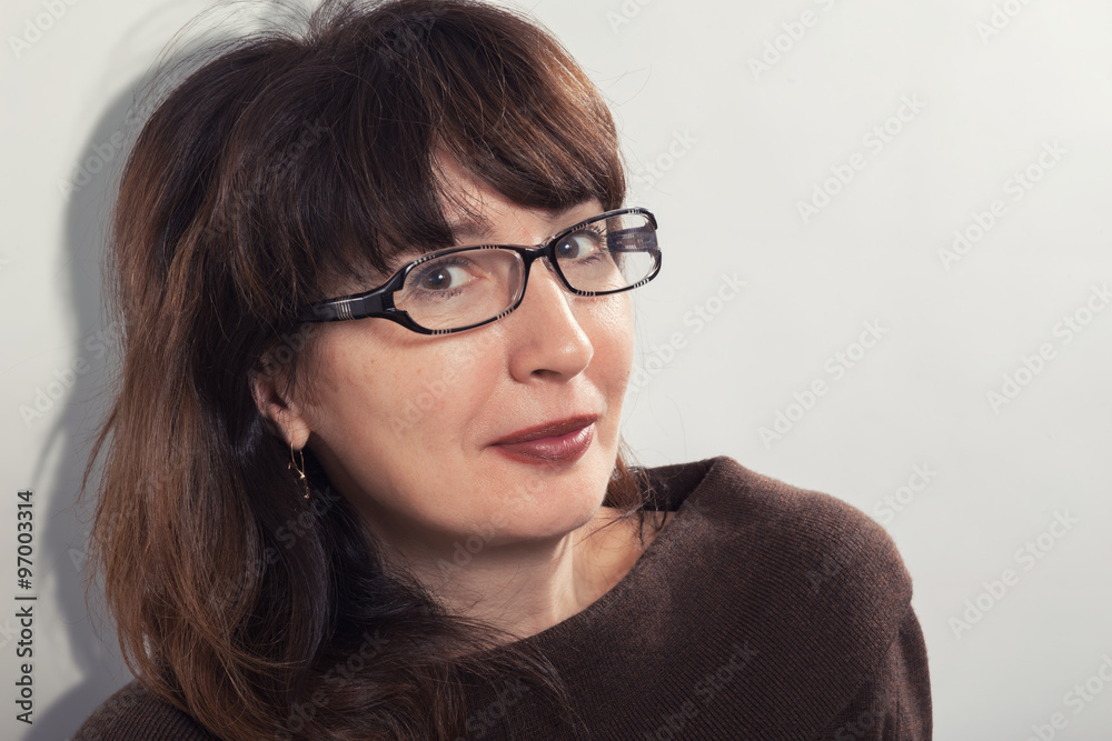 Fototapeta premium happy mature woman