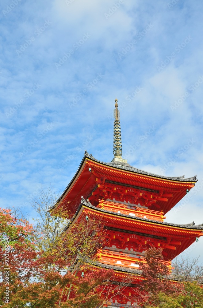 京都清水寺三重塔stock Photo Adobe Stock