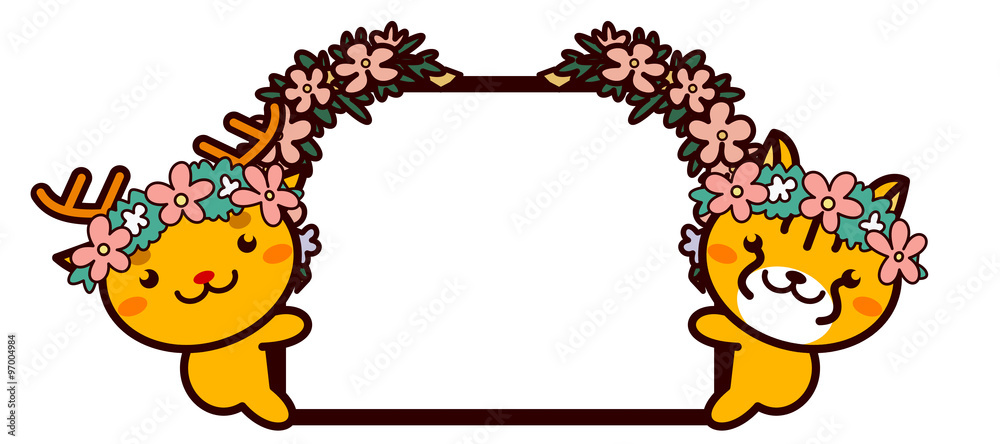 Obraz premium メッセージボード