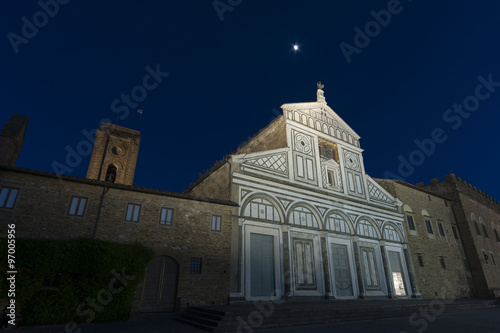 Church San Miniato al Monte in Florence, Tuscany, Italy © leeyiutung